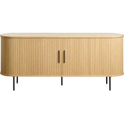 Dressoir Nola Naturel Eiken 180cm - Giga Living