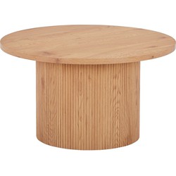 Boavista Coffee Table - Coffee table, natural Ø80x45 cm