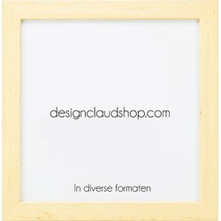 Houten wissellijst - Fotolijst - Blank ongelakt - 20x20 cm