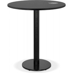 Kleine eettafel LUCETTE 68x68x746 cm Zwart