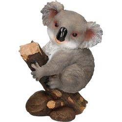 Dieren decoratie beeld koala 32 x 21 x 46 cm - Beeldjes