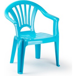 Plasticforte Stoeltje voor kinderen - lichtblauw - 50 cm - kunststof - Kinderstoelen