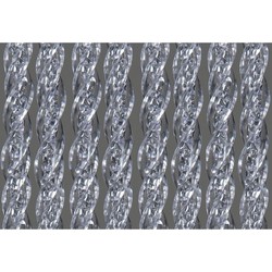 Deurgordijn met transparante slierten 90 x 220 cm - Vliegengordijnen