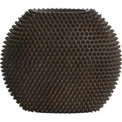 Light&living Vaas deco 43x18,5x35 cm CALDRAS bruin