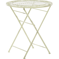 BIVIO  - Tuintafel - Lichtgroen - 70 x 70 cm - IJzer