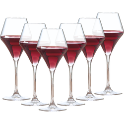 OTIX Wijnglazen - Rode Wijn Glazen - Wit Wijnglas - 270ML  - Transparant - Kristal