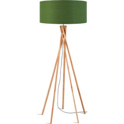 Vloerlamp Kilimanjaro - Groen/Bamboe - Ø60cm