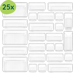 XIVADA Lade Organizer Ecca - Lade Verdeler - Pet - 25 stuks