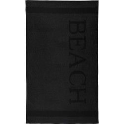 Beach Strandlaken Zwart (100x200 cm)