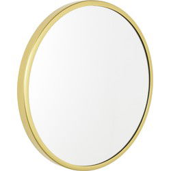 LOFT42 Mirror Spiegel Rond L Goud - Metaal - Ø45