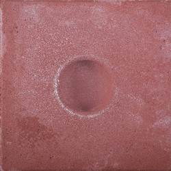 Knikkerpottegel rood 30x30x4 cm - Gardenlux