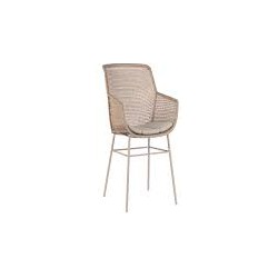 Take dining chair aluminium salix/terracotta