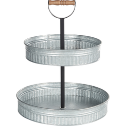 Beliani KOUIGN - Serveergerei-Zilver-IJzer
