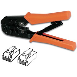 Krimptang voor modulaire connectoren 6p4c (rj11), 6p6c (rj12), 8p8c (rj45) - Velleman