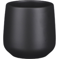 Amber pot rond d.grijs mat h7xd8cm