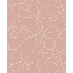 Komar fotobehang Mickey Mouse zacht roze - 2 x 2,50 m - 612762