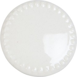 Clayre & Eef Deurknop  Ø 4 cm Beige Keramiek Rond Meubelknop