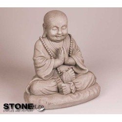 Boeddha dikbuik middel l34b25h35 cm I Stone-Lite - stonE'lite