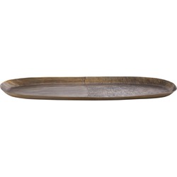 PTMD Schaal Jowad - 60x25x2 cm - Aluminium - Goud