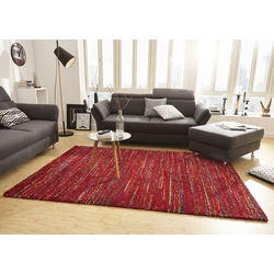 Hoogpolig vloerkleed - Nomadic - Chic - Rood - 120 X 170 CM