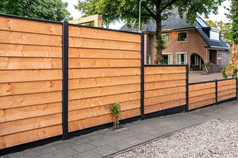 Zweeds rabat Red Class Wood 1,1/2,2x19,5x500 cm Tuindeco - 