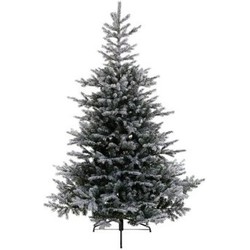 Kunstkerstboom snowy Grandis Fir hinged tree 150cm dia 90 cm