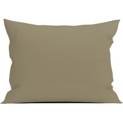 Yellow Kussensloop Percale pillowcase Safari Sand 60 x 70 cm