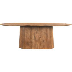 Livingfurn - Eetkamertafel Salvator 200cm - Mangohout