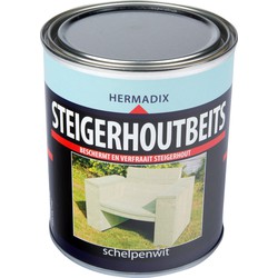 Steigerh.beits schelpen wit 750 ml - Hermadix