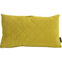 Sierkussen French Velvet Mosterd | 30 x 50 cm | Velvet/Polyester