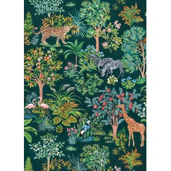 Sanders & Sanders fotobehang jungle multicolor - 200 x 280 cm - 611651