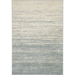 Safavieh Modern Ombre Indoor Woven Area Rug, Adirondack Collection, ADR113, in Slate & Cream, 155 X 229 cm