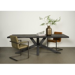 TOFF Sovana Live-edge dining table 240x100 - top 5