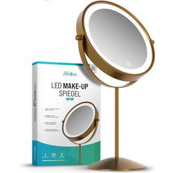 Make-Up Spiegel - Oplaadbaar - Goud - 1-10x Vergroting - PRE-ORDER