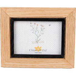 Clayre & Eef Fotolijst Bruin Zwart MDF