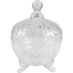 Clayre & Eef Glazen potje Glas