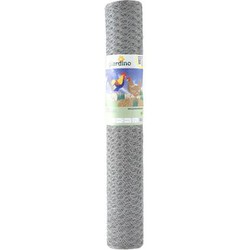 Zeskant verzinkt 13 x 0.7mm 50cm x 5m - Giardino