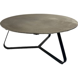 Oist Design Lauro L Coffee Table - Aluminium Champagne