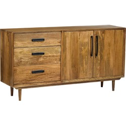 D - Livingfurn - Dressoir Eileen 152cm - Mangohout