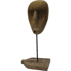 Gezicht op Standaard - Hout