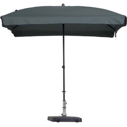 Parasol Patmos luxe 210x140 cm Polyester grey zonwering - Madison