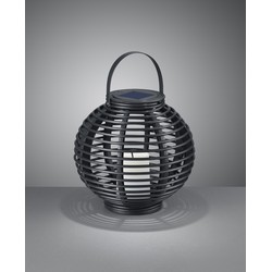 Moderne Tafellamp  Carmelo - Kunststof - Bruin