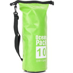 Decopatent® Waterdichte Tas - Dry bag - 10L - Ocean Pack - Dry Sack - Survival Outdoor Rugzak - Drybags - Boottas - Zeiltas -Groen