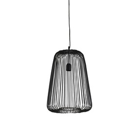 Light & Living - Hanglamp Rilanu - 35x35x55 - Zwart