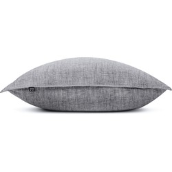 Zo!Home Kussensloop Lino pillowcase Dark Grey 40 x 80 cm