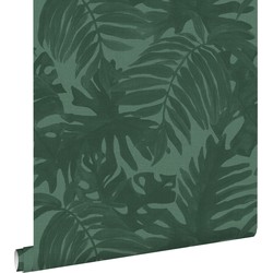 ESTAhome behang tropische bladeren emerald groen - 0,53 x 10,05 m - 138991