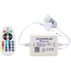 Groenovatie LED Neon Flex RGB Bluetooth Controller Aansluitstekker Met Afstandsbediening