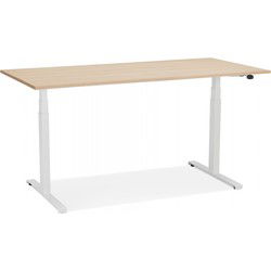 TRONIK elektrisch in hoogte verstelbaar bureau 160x80x127 cm