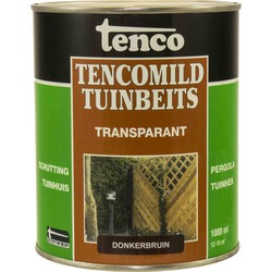 Transparant donkerbruin 1l mild verf/beits