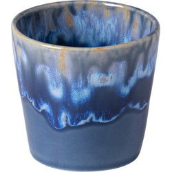 set/6 Lungo cup 19 cl denim blauw